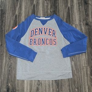 Denver Brocos never worn sweat shirt brand Junkfood
